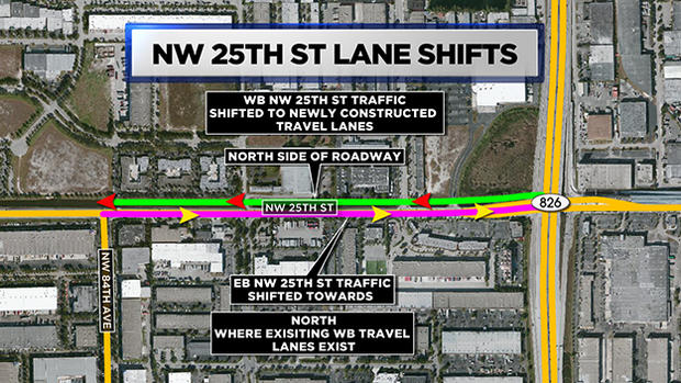 Map - 25th Street Traffic Pattern/ 826 10/27/14 