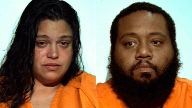 Nikole Ardeno and Emanuel Velez are seen in this combination of undated pictures provided by the Washington County, Pa., Jail. 