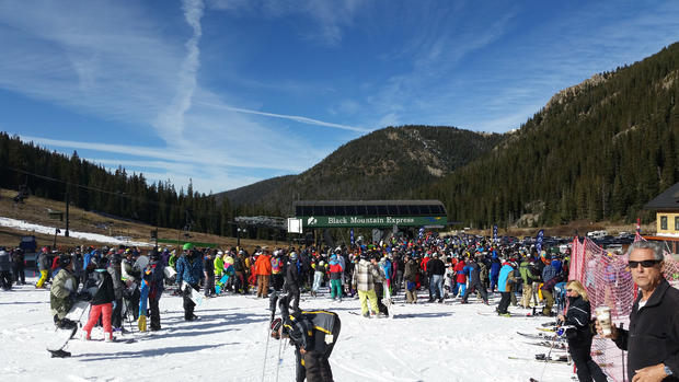 Opening day at A Basin 