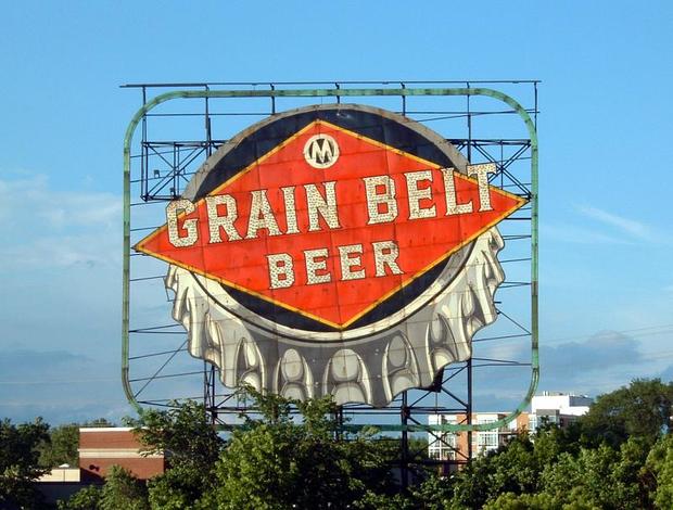 Grain Belt Beer Sign 