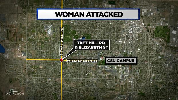 WOMAN STABBED fort collins map 