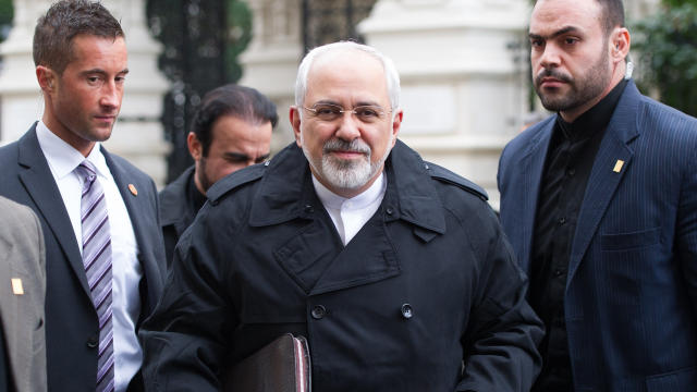 The Iranian Foreign Minister Mohammad Javad Zarif 