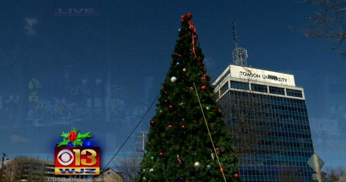 Towson Flips The Switch At Its 40th Annual TreeLighting Ceremony CBS