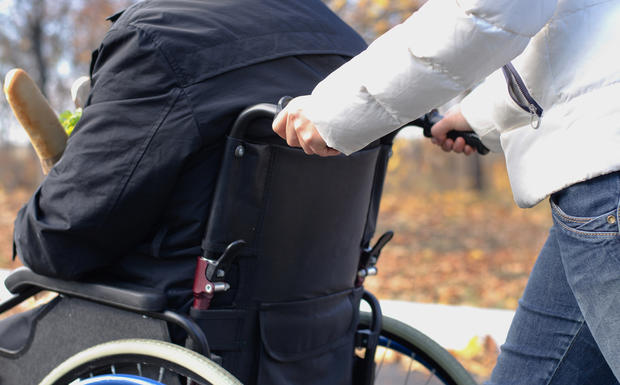 elderly old person handicap wheelchair 