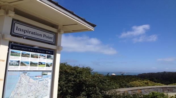 Inspiration Point, The Presidio (Credit, Laurie Jo Miller Farr) 
