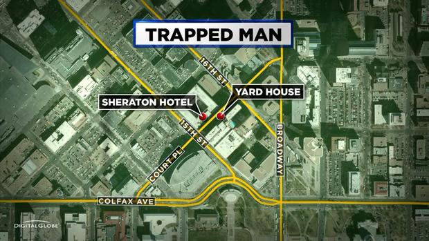 YARD HOUSE TRAPPED MAN map 