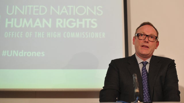 UN Special Rapporteur on Counter-Terrorism and Human Rights, Ben Emmerson 