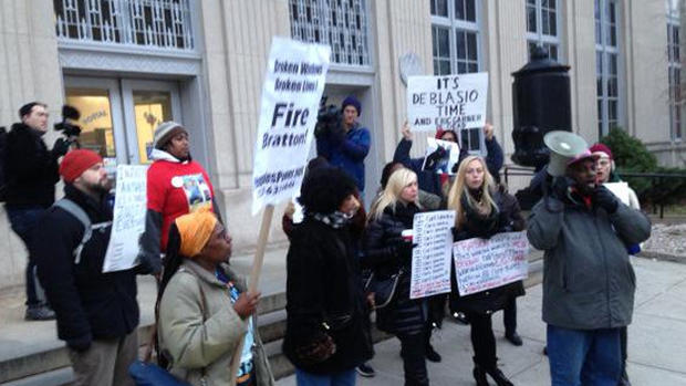 Eric Garner Staten Island protest 