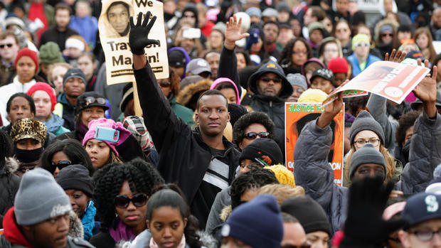 Thousands march against police violence 