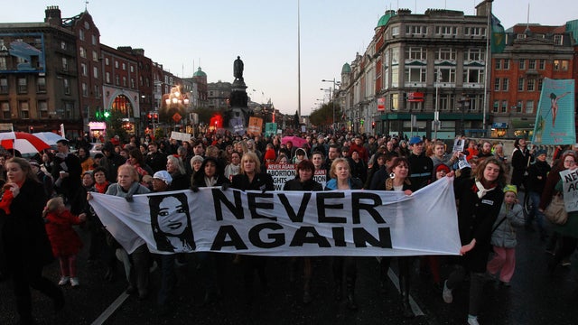 Dublin protest 