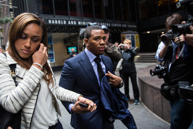 Suspended Baltimore Ravens Ray Rice Attends Appeals Hearing In New York 