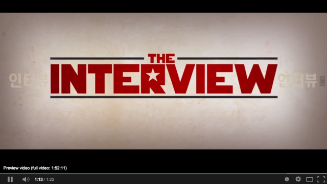 the interview youtube 