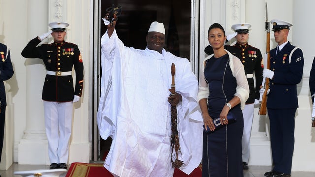 Gambian President Yahya Jammeh 