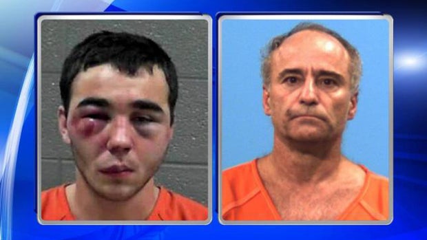 Eric Campbell, left, and Edward Campbell are seen in this picture combination from WRAL-TV. 