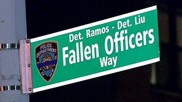 Fallen Officers Way street sign 