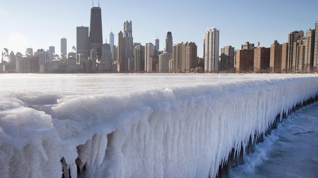 Winter weather covers the U.S. 