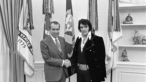 Elvis and Nixon 