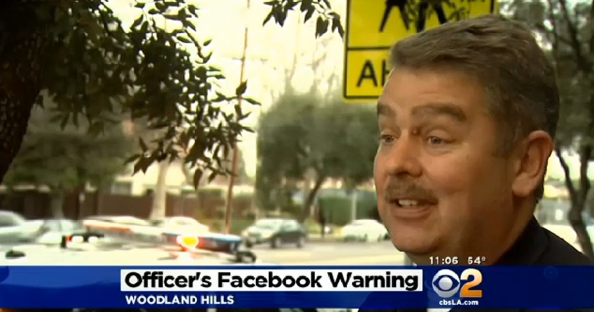 That's the ticket: LAPD officer warns drivers via Facebook that he's a ...