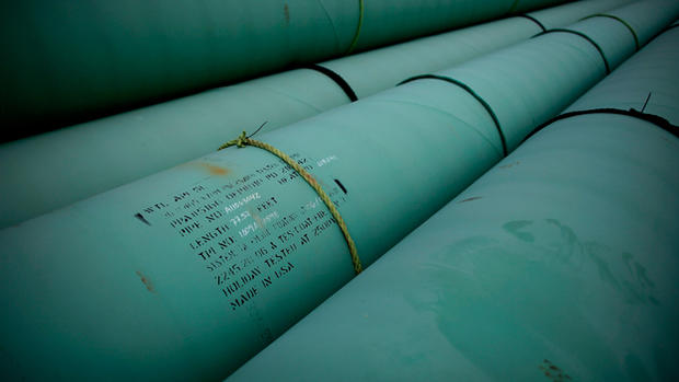 Keystone XL Pipeline (Photo by Tom Pennington/Getty Images) 