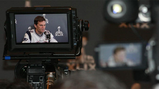Tom Brady Super Bowl Media Day 