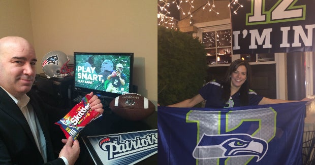When Super Bowl rivalries invade the office - CBS News