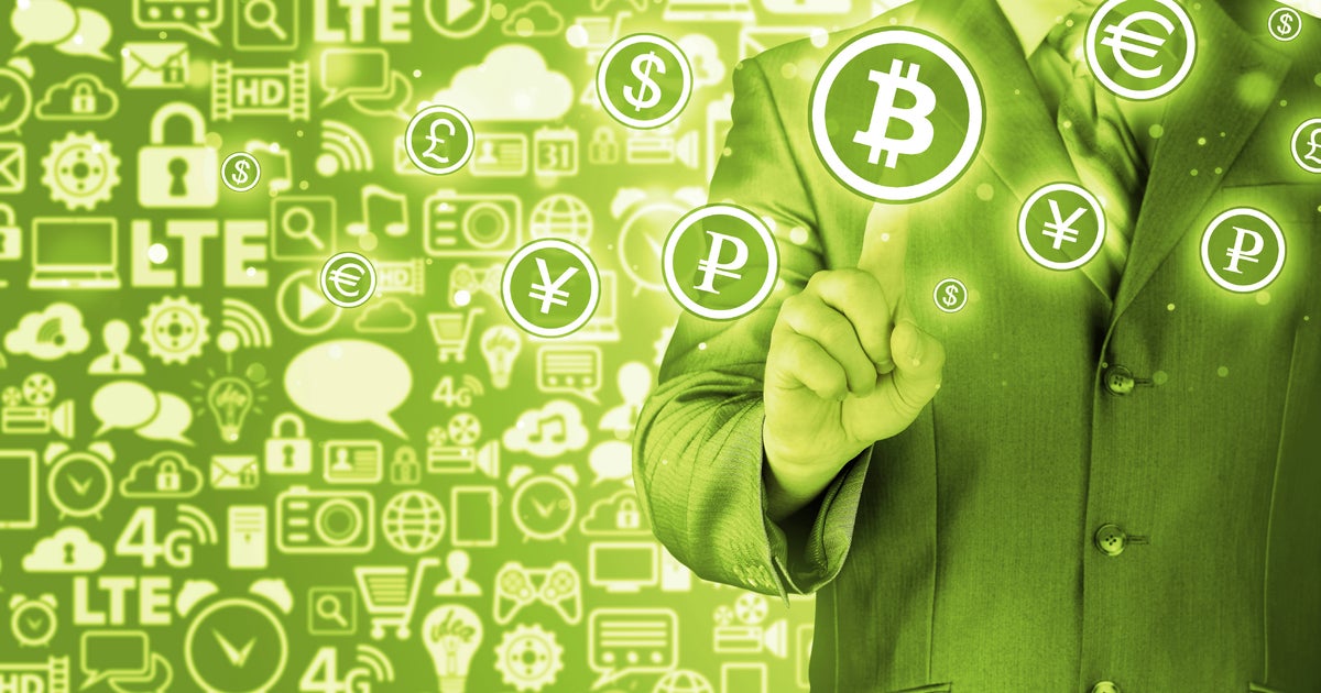 Фон для презентации биткоин