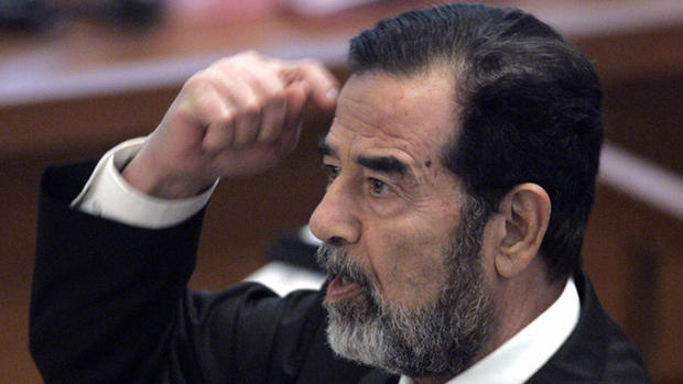 Former Iraqi President Saddam Hussein 