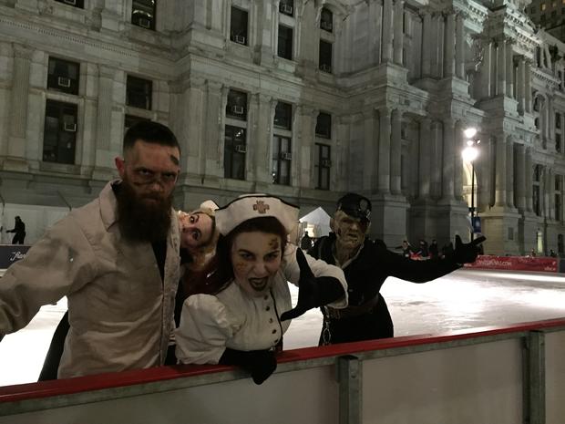 Zombie Skate At Dilworth Park In Center City 