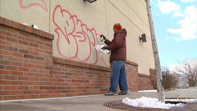 Vandalism suspect caught on camera in Fort Collins