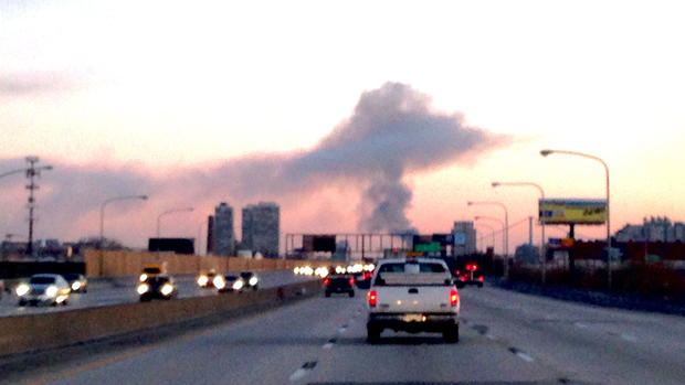 fire from i-95 