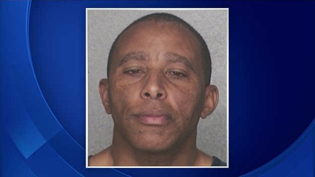 ​Stephen Johnson is seen in this undated booking photo provided to WFOR-TV by the Broward Sheriff's Office in Florida. 