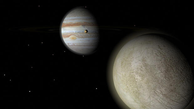 Jupiter and its moons (Photo Credit: Thinkstock) 