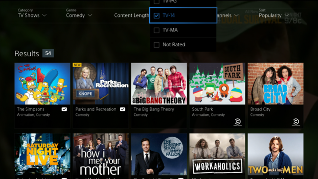 sony playstation vue 
