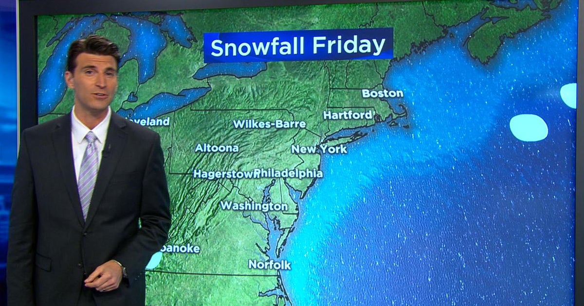 First day of spring brings in winter's last blast - CBS News
