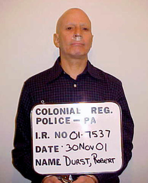 Robert Durst mugshot for 2001 shoplifting arrest 