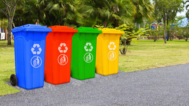 Recycling Bins (Photo Credit: Thinkstock) 