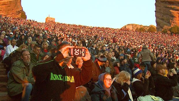 Easter Sunrise Service at Red Rocks Amphitheatre - Crowd 