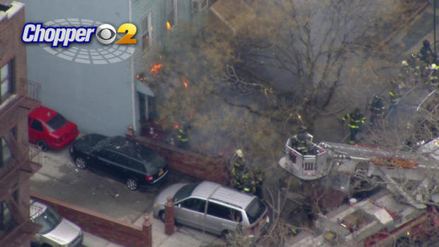 3 Alarm Fire In Crown Heights, Brooklyn 