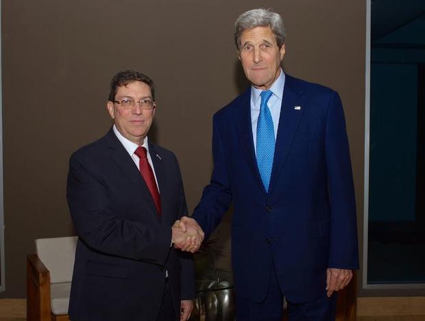 John Kerry / Bruno Rodríguez 