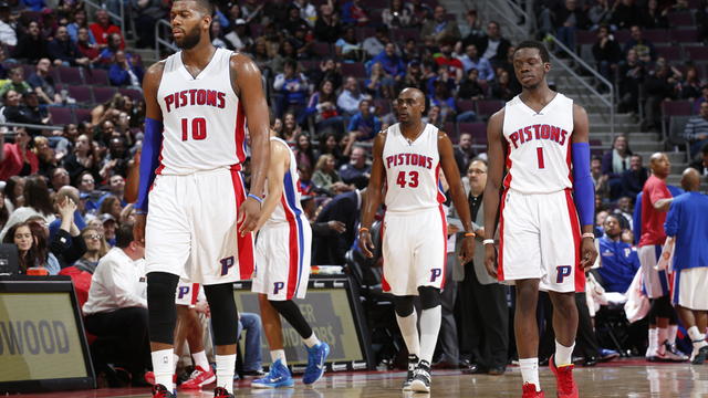 Check out the Detroit Pistons' special Christmas Day uniform