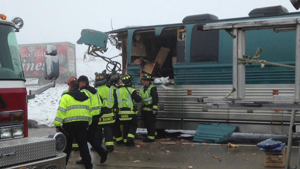 Semi Bus Crash I-70 2 (from hartfield) 