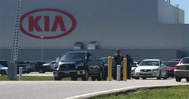 Shooting at Kia Motors plant in West Point, 1 wounded, 1