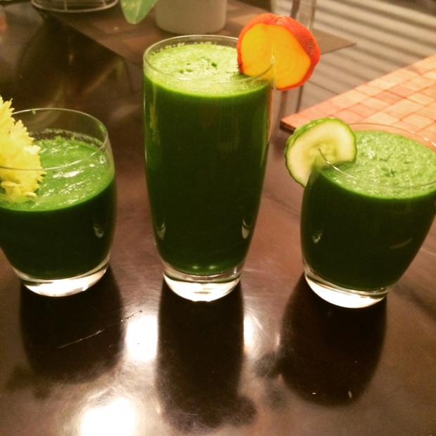 green drink smoothie 