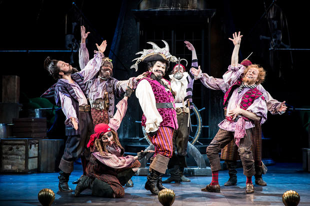 Reed Sigmund, Captain Hook, Pirates, Jolly Roger, CTC, Peter Pan, Children's Theatre Company 