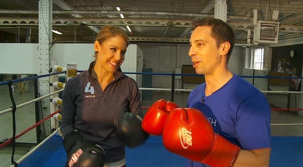 Natalie And Mike Try Boxing 