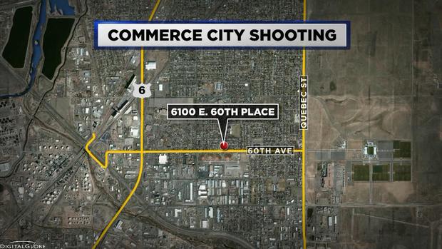 COMMERCE CITY SHOOTING MAP 