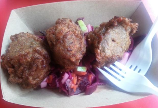 Cod Fritters From Mighty Edibles at Vendy Plaza 