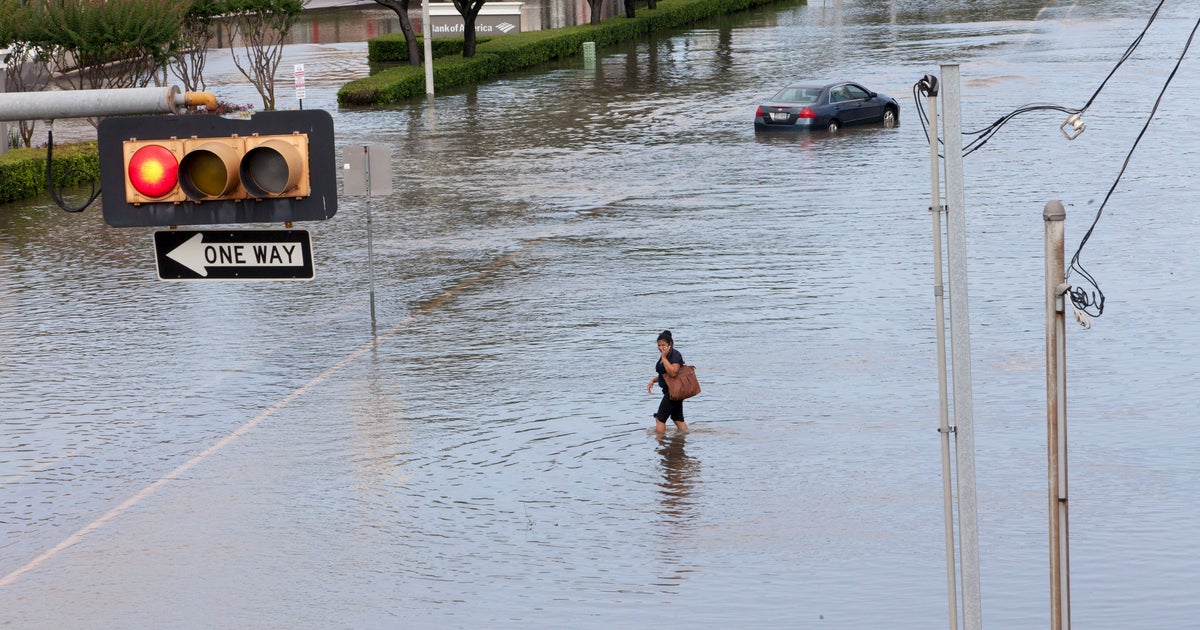 Deaths, missing increase amid flooding in Texas and Oklahoma - CBS News
