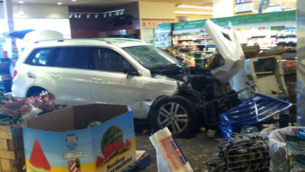 Vehicle Into Queens Pathmark 