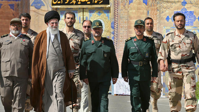 Iran Ayatollah Ali Khamenei Hasan Firouzabadi Mohammad Ali Jafar 